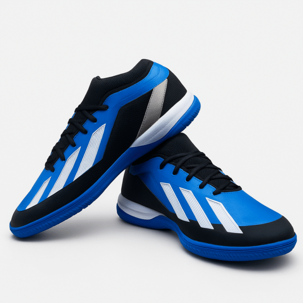 کفش فوتسال آدیداس مدل االیت Elite رنگ آبی زیره رابر EVA