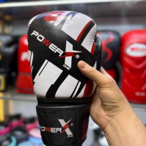 دستکش بوکس پاور ایکس شرکتی چرم درجه یک گاوی(PowerX)