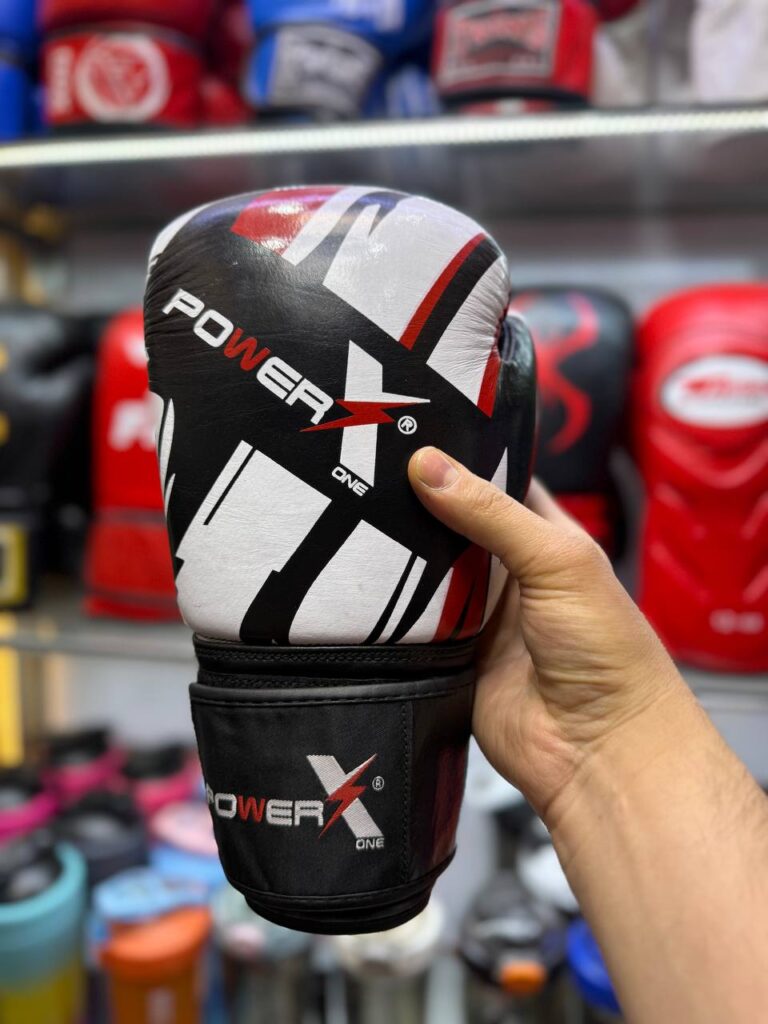 دستکش بوکس پاور ایکس شرکتی چرم درجه یک گاوی(PowerX)