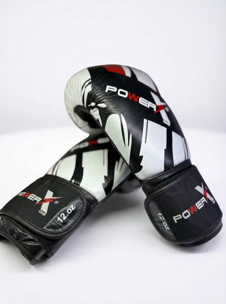 دستکش بوکس پاور ایکس شرکتی چرم درجه یک گاوی(PowerX)