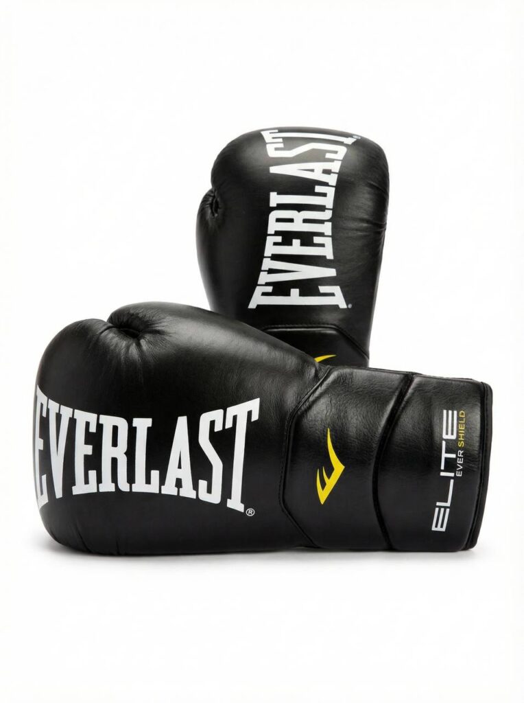 دستکش بوکس چرم اورلست الیت(EVERLAST ELITE)black