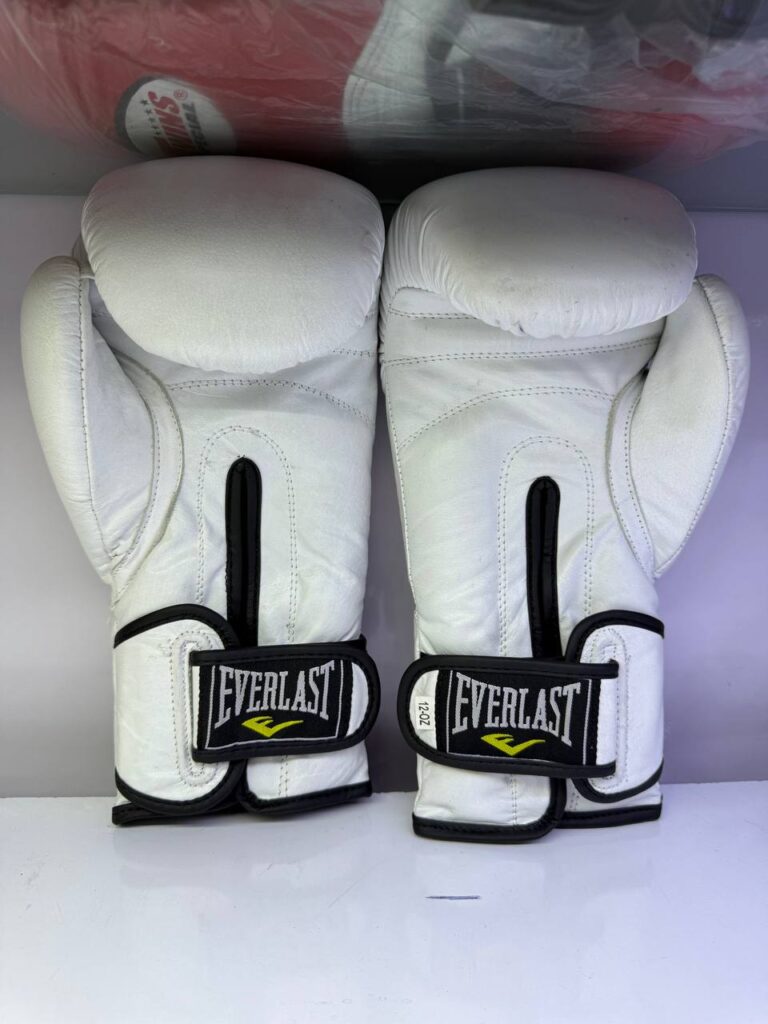 دستکش بوکس چرم اورلست الیت(EVERLAST ELITE)white