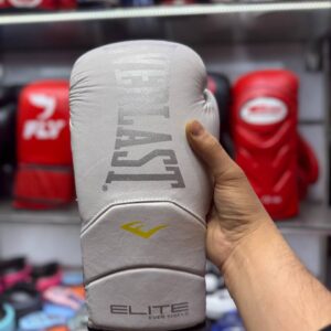 دستکش بوکس چرم اورلست الیت(EVERLAST ELITE)white