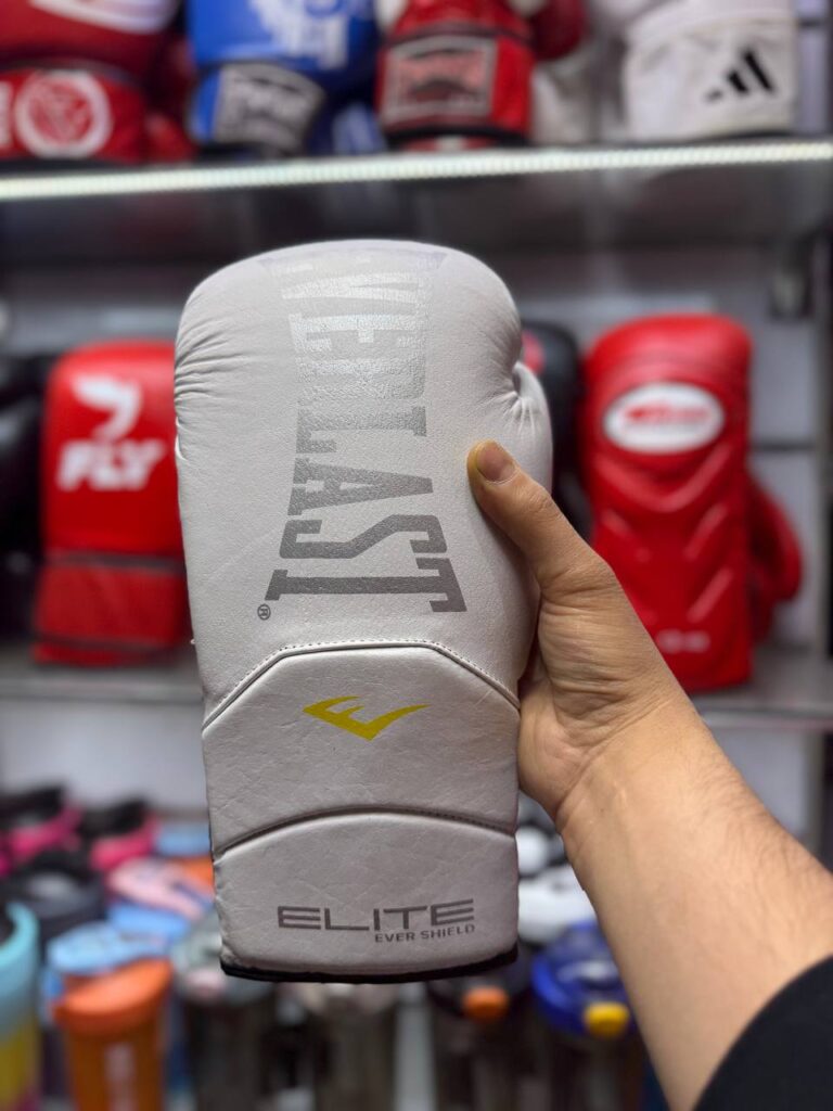 دستکش بوکس چرم اورلست الیت(EVERLAST ELITE)white