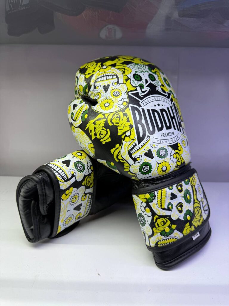 دستکش بوکس بودا SUPER BUDDHA (yellow)