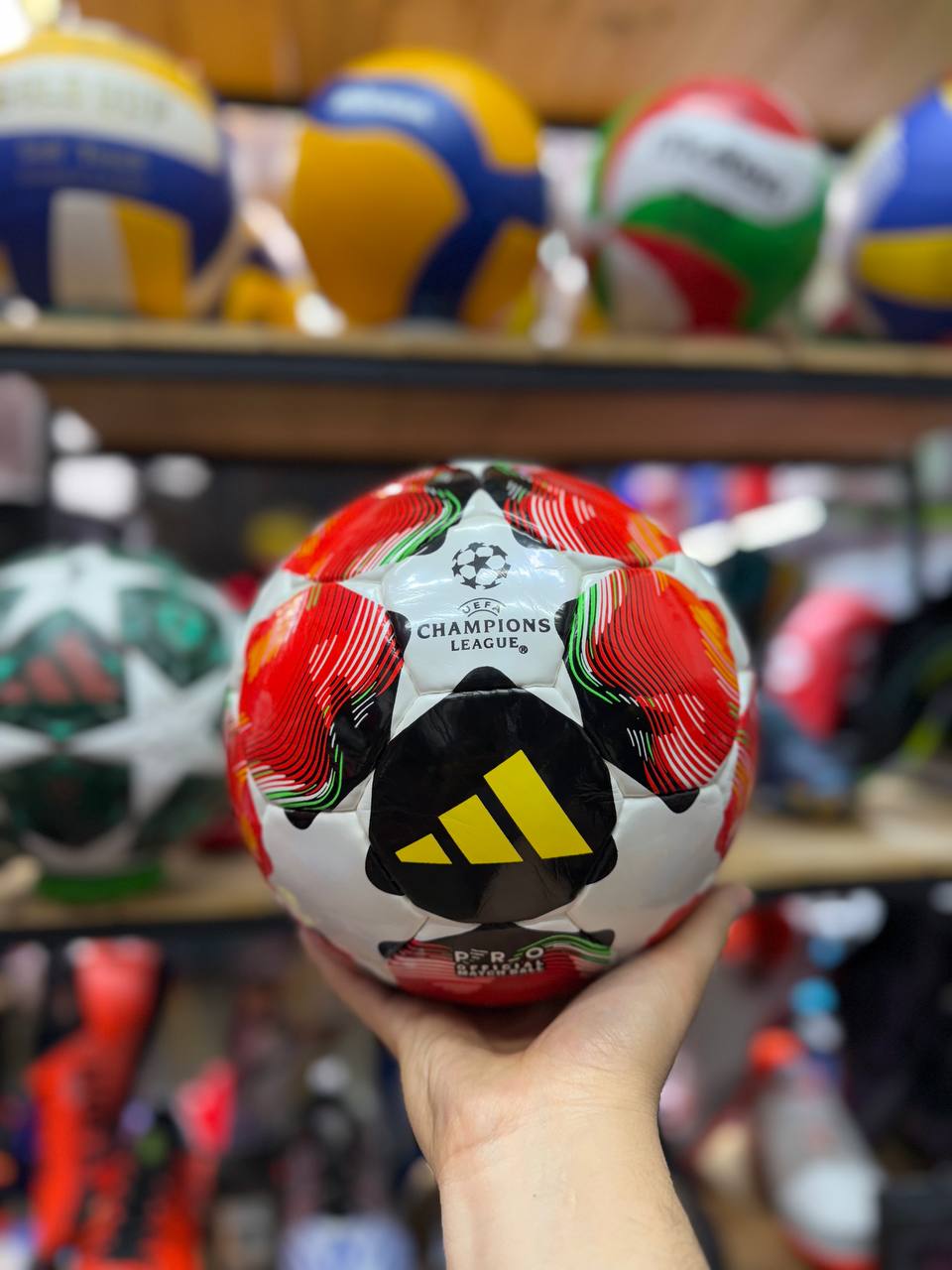 توپ فوتبال چمپیونزلیگ 2025 لیگ قهرمانان اروپا UCL دوختی سایز 5