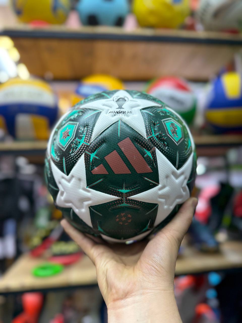 توپ فوتبال چمپیونزلیگ 2025 لیگ قهرمانان اروپا UCL پرسی سایز 5