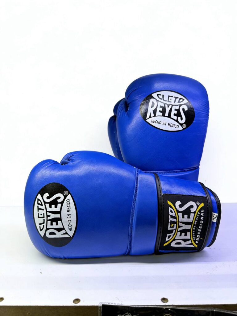 دستکش بوکس حرفه ای ریس مدل 12(REYES)blue