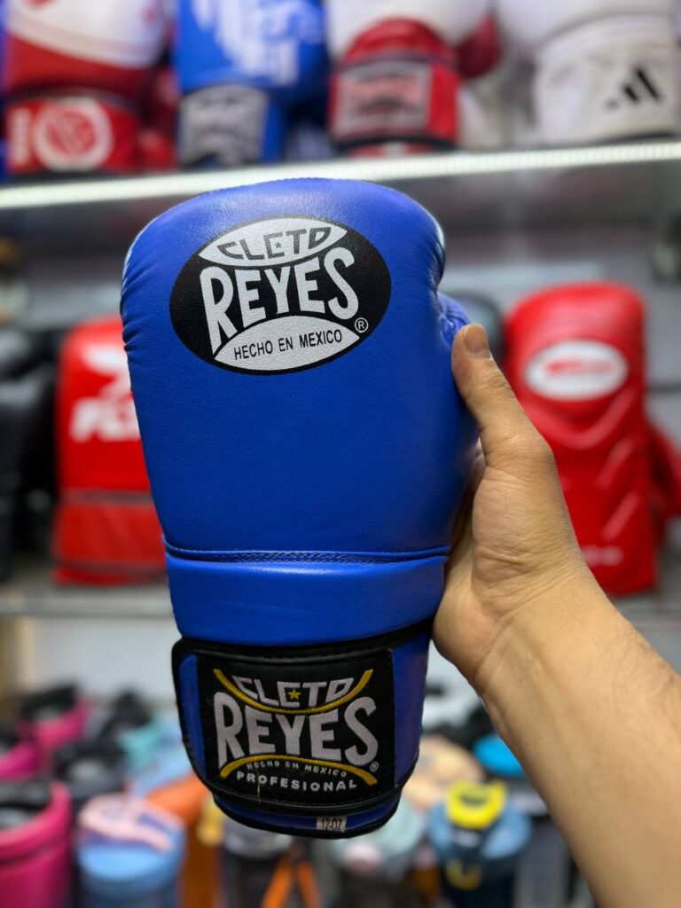 دستکش بوکس حرفه ای ریس مدل 12(REYES)blue