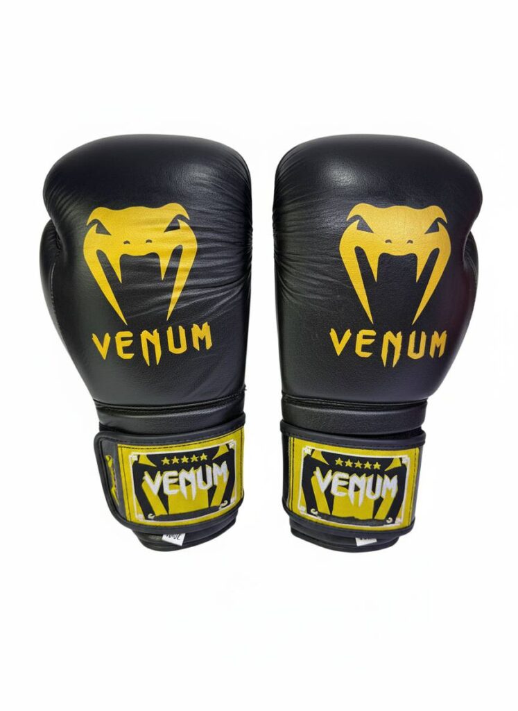 دستکش بوکس چرم ونوم مدل Razor