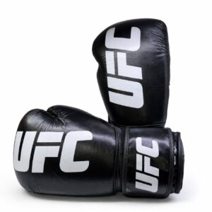 دستکش بوکس تمام چرم طرح یو اف سیUFC(Black)