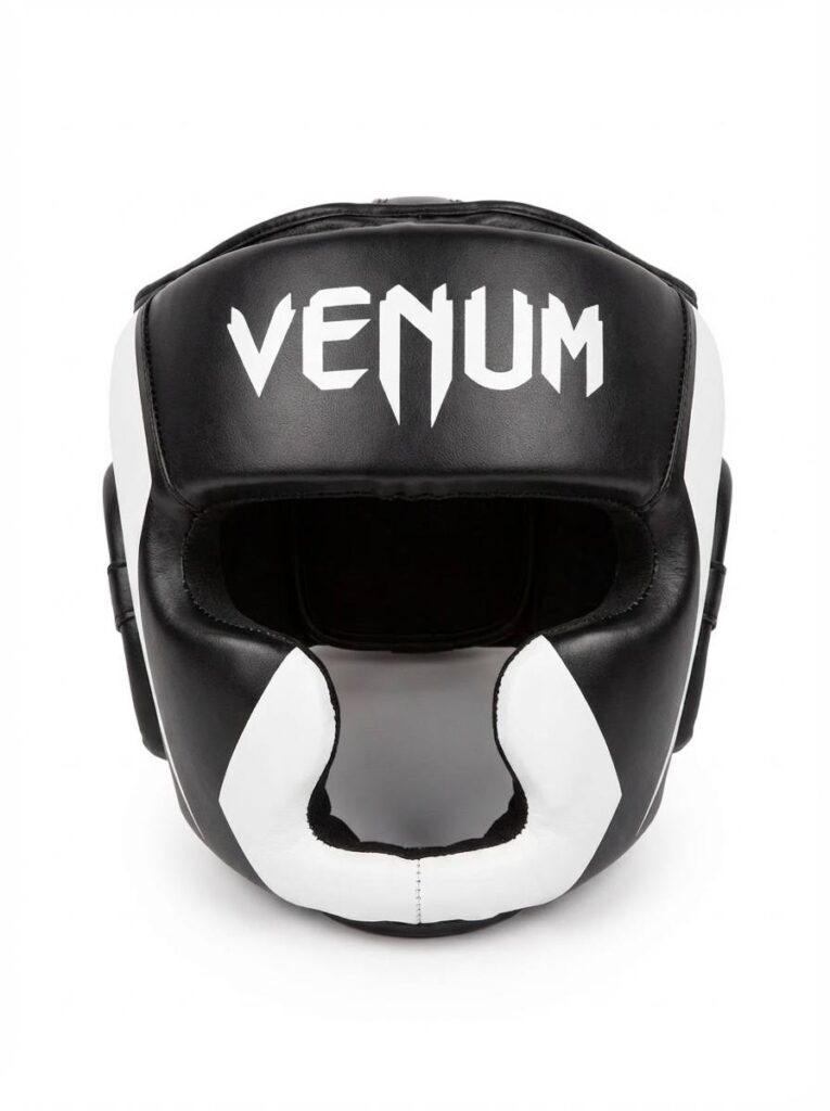 کلاه بوکس تمام چرم ونوم WENUM(Black)
