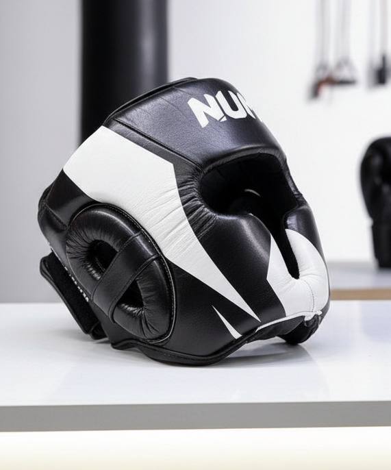 کلاه بوکس تمام چرم ونوم WENUM(Black)
