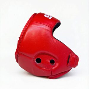 کلاه بوکس و ووشو تمام چرم STING(Red)