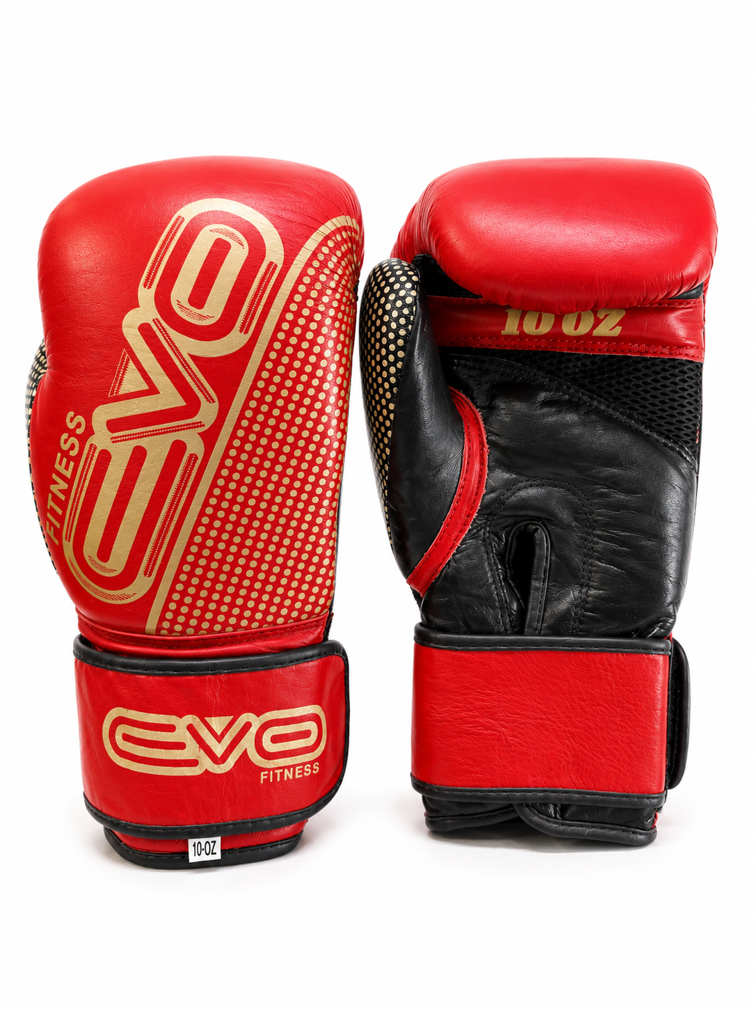دستکش بوکس تمام چرم حرفه ای سایز10 EVO(fitness)